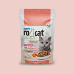 RoCat Jöle İçinde Parça Etli Pouch Yetişkin Kedi Maması - Somonlu (12 x 85g)