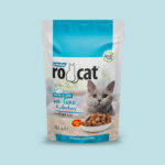 RoCat Jöle İçinde Parça Etli Pouch Yetişkin Kedi Maması - Ton Balıklı & Hamsili (12 x 85g)