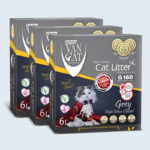 VanCat G160 Grey (Aktif Karbonlu) (3 x 6 L)